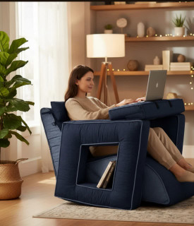 صندلی ارگونومی مطالعه و لپتاپ مدل Work Rest برند Best Rest